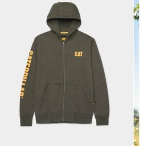 Men’s NWT Caterpillar zip up sweatshirt size smallll